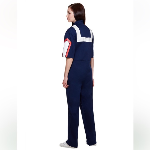 Adult My Hero Academia Gym Tracksuit Navy Halloween - Picture 4 of 13
